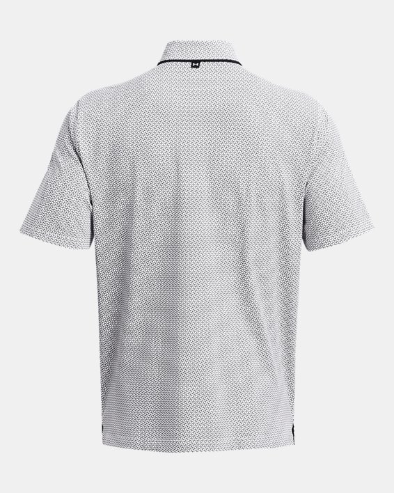 Polo UA Iso-Chill Verge pour homme, White, pdpMainDesktop image number 4